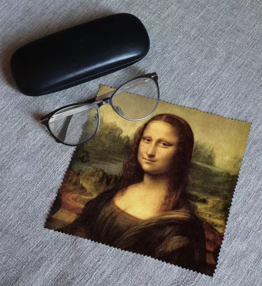 Ściereczka do okularów Mona Lisa Leonardo da Vinci