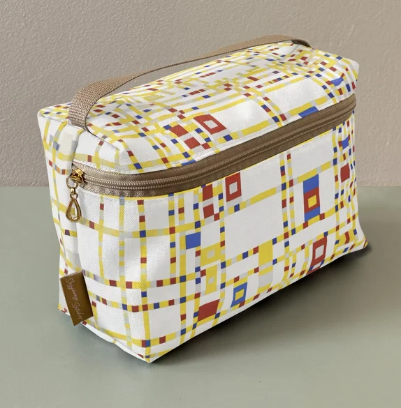 Kosmetyczka kuferek Broadway Boogie Woogie Piet Mondrian