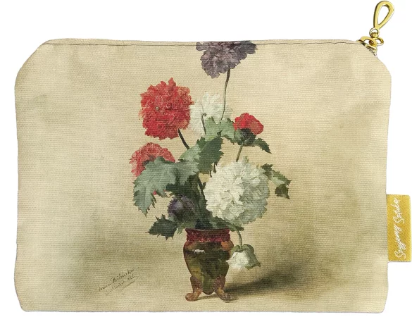 Kosmetyczka mini Peonie (maki) Anna Bilińska-Bohdanowiczowa