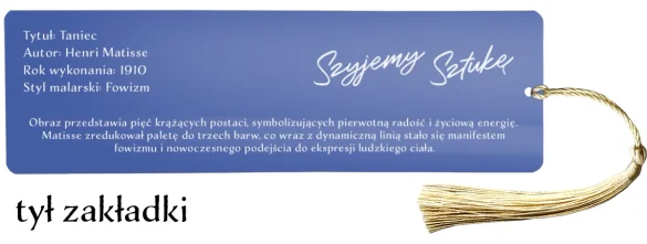 Zakładka do książki Taniec Henri Matisse