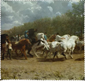 Ściereczka do okularów Targ koni Rosa Bonheur