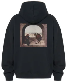 Bluza oversize Dwie małpy Pieter Bruegel starszy
