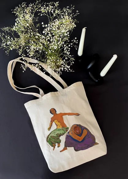 Torba bawełniana Smutek i nadzieja Koloman Moser