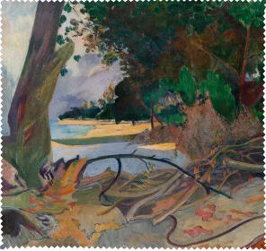 Ściereczka do okularów Te burao (Drzewo hibiskusa) Paul Gauguin