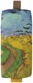 Piórnik szkolny prostokątny Pole pszenicy z krukami Vincent Van Gogh