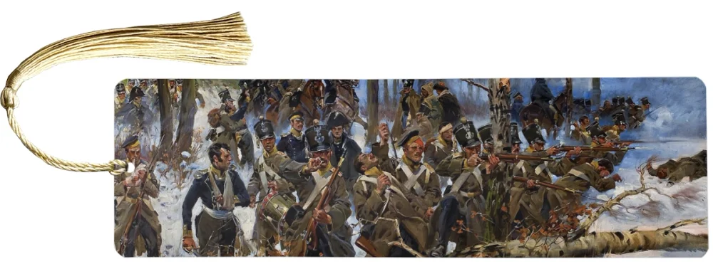 Zakładka do książki Olszynka Grochowska Wojciech Kossak