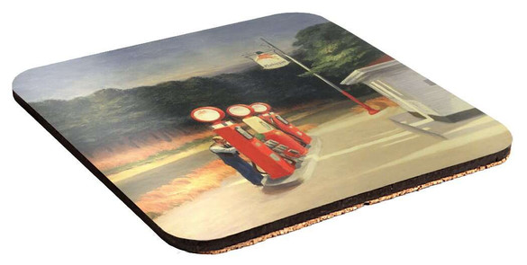 Podkładka pod kubek Benzyna Edward Hopper