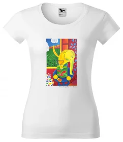 Bluzka damska Kot ze złotą rybką Henri Matisse