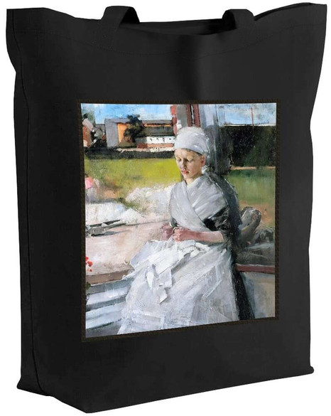 Torba z naszywką Bretonka Olga Boznańska