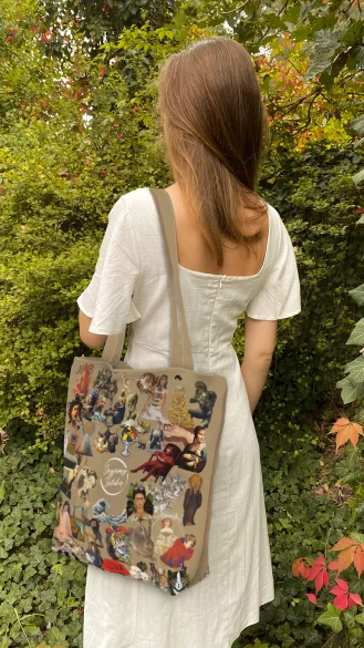 Torba na ramię shopper Szyjemy Sztukę