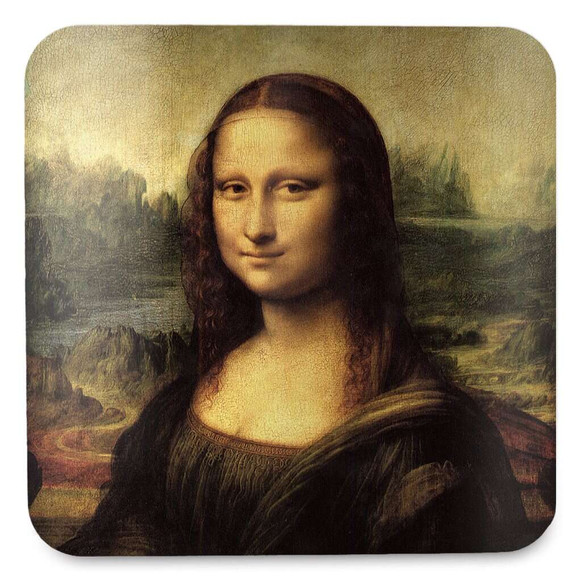 Podkładka pod kubek Mona Lisa Leonardo da Vinci
