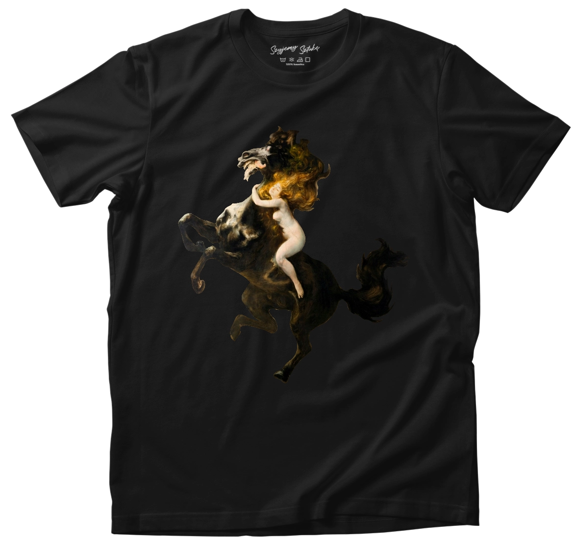 Koszulka Szał uniesień Władysław Podkowiński– koszulka z nadrukiem obrazu, t-shirt ze sztuką