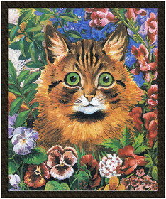 Naszywka Studium kota Louis Wain