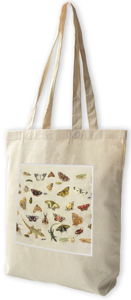 Torba z naszywką Studium owadów Jan van Kessel (starszy) 