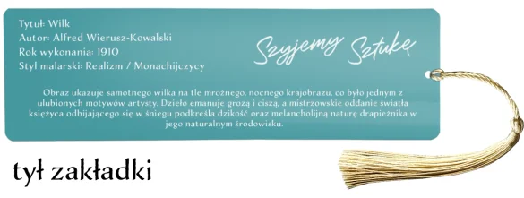 Zakładka do książki Wilk Alfred Wierusz-Kowalski