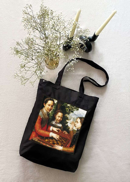 Torba z naszywką Gra w szachy Sofonisba Anguissola