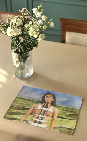 Podkładka na stół Strzaskana kolumna Frida Kahlo