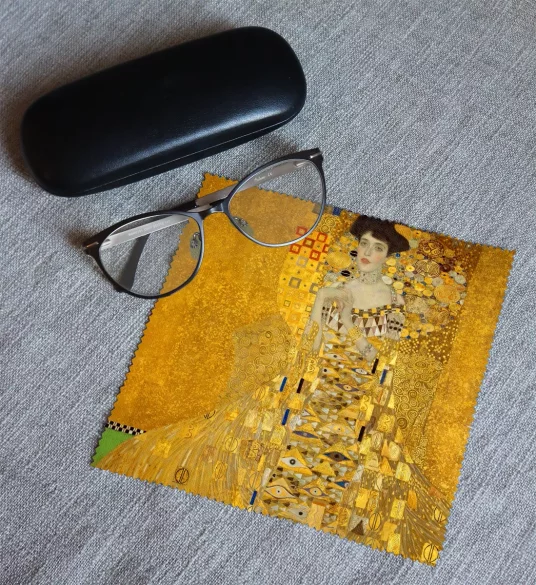Ściereczka do okularów Złota Adela Gustav Klimt