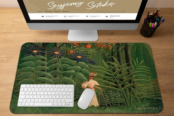 Podkładka Woman Walking in an Exotic Forest Henri Rousseau 60x40cm