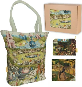 Zestaw prezentowy Hieronim Bosch Torba + Kosmetyczka + Ściereczka