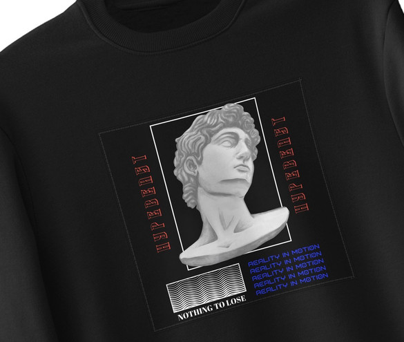 Bluza z naszywką  David