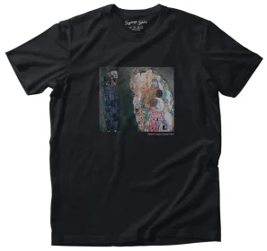 Koszulka z nadrukiem Śmierć i życie Gustav Klimt