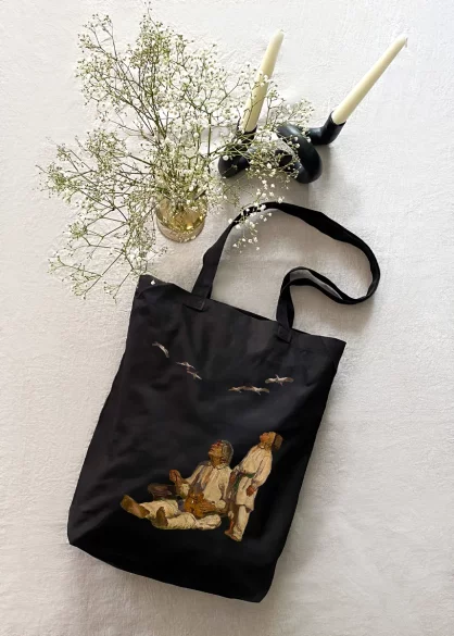 Torba bawełniana Bociany Józef Chełmoński