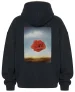 Bluza oversize Róża medytacyjna Salvador Dali