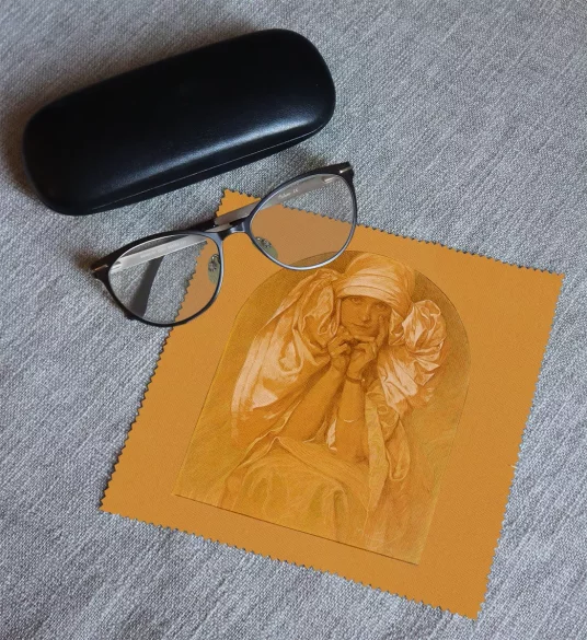 Ściereczka do okularów Portret córki Artysty – Jarosławy Alfons Mucha