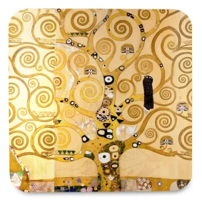 Podkładka pod kubek Drzewo życia Gustav Klimt