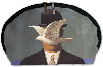 Kosmetyczka Mężczyzna w meloniku René Magritte
