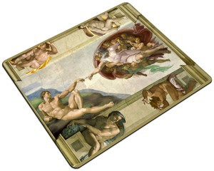 Podkładka Stworzenie Adama Michał Anioł 24x19cm