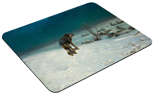 Podkładka Wilk Alfred Wierusz-Kowalski 60x40cm