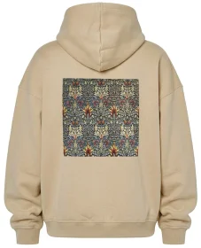 Bluza oversize Główka węża William Morris