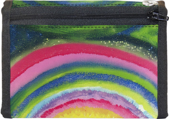 Portfel Kot w tęczy Louis Wain