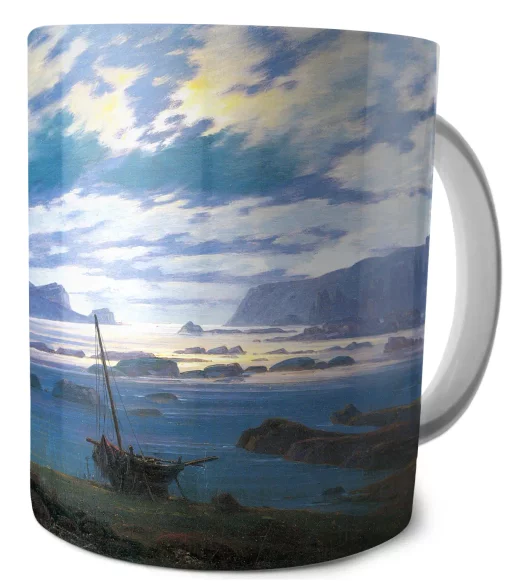 Kubek Morze Północne w świetle księżyca Caspar David Friedrich