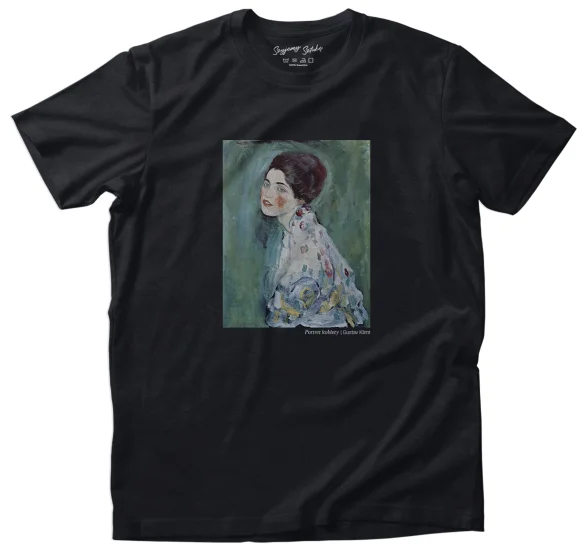 Koszulka z nadrukiem Portret kobiety Gustav Klimt