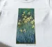 Koszulka z nadrukiem Irysy Claude Monet