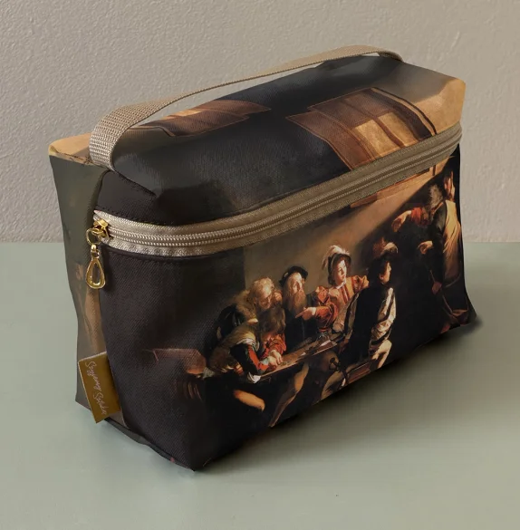 Kosmetyczka kuferek Powołanie świętego Mateusza Caravaggio