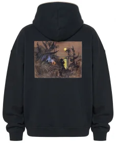 Bluza oversize Pejzaż australijski Witkacy