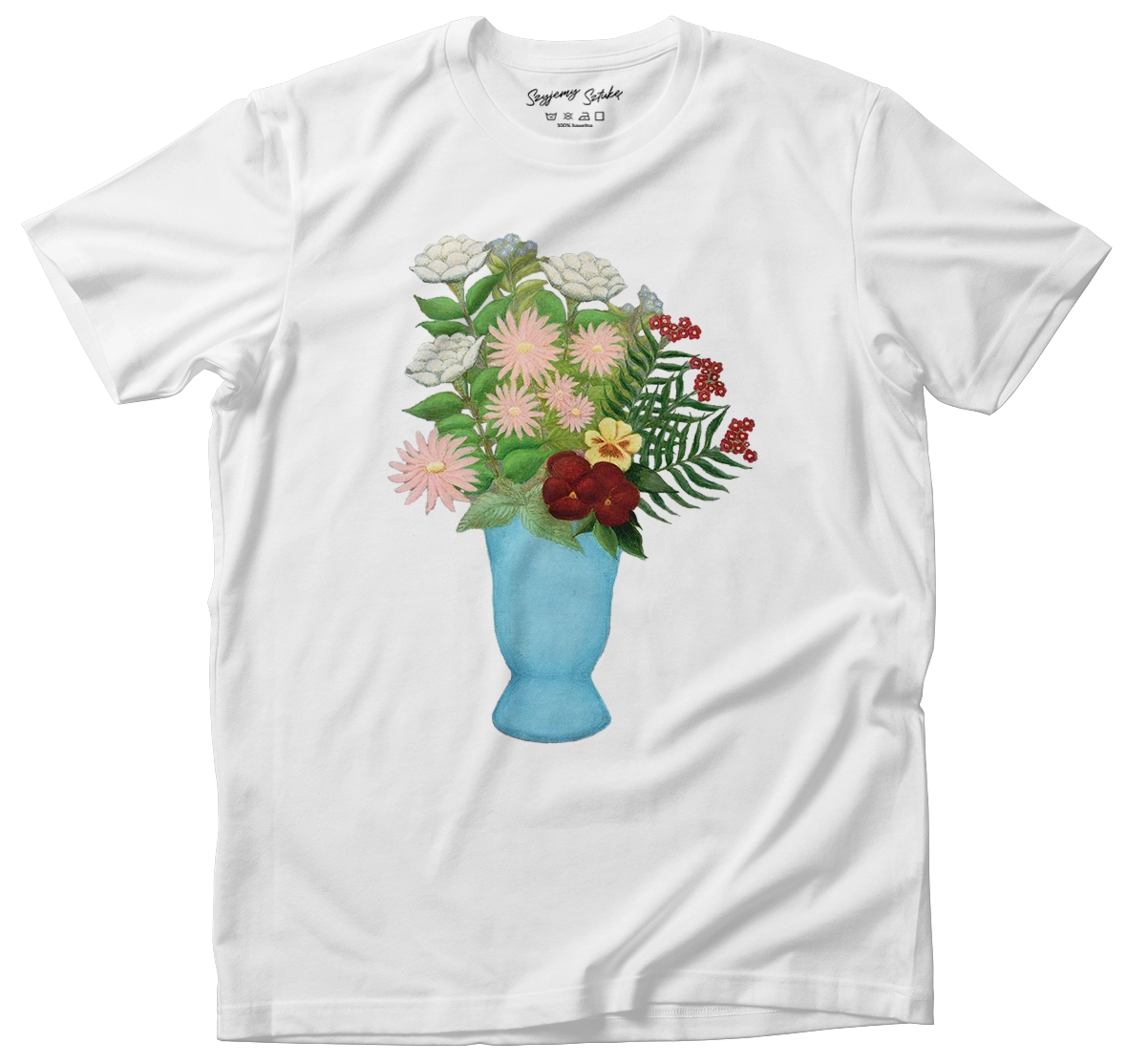 Koszulka ze sztuką Szyjemy Sztukę