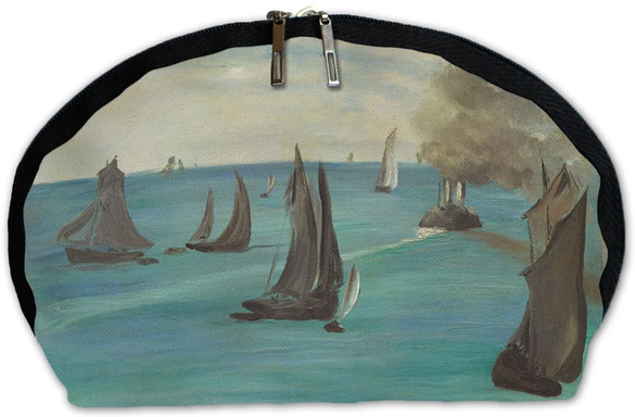 Kosmetyczka Widok na morze, spokojna pogoda (Vue de mer, temps calme) Édouard Manet