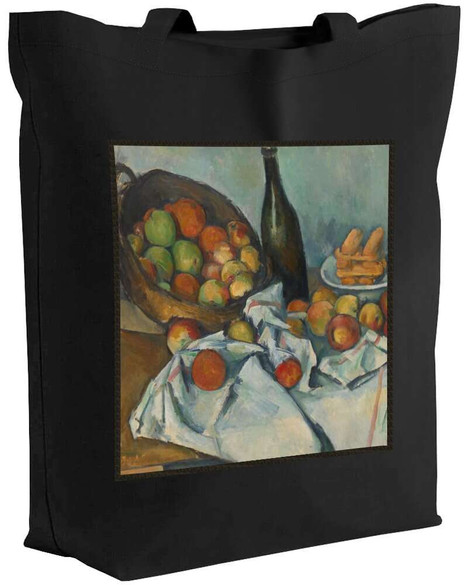 Torba z naszywką Kosz jabłek Paul Cezanne