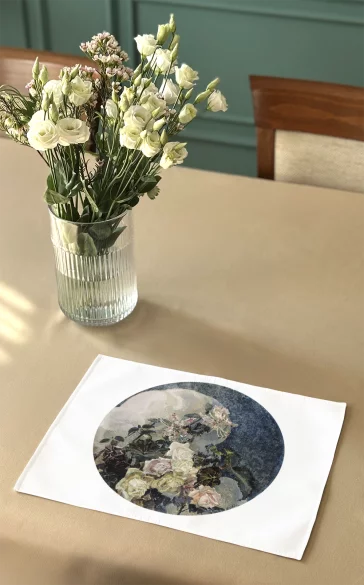 Podkładka na stół Róże i orchidee Mikhail Aleksandrovich Vrubel