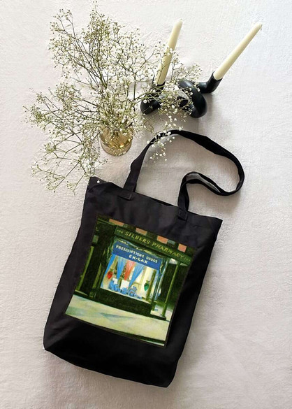 Torba z naszywką Apteka Edward Hopper