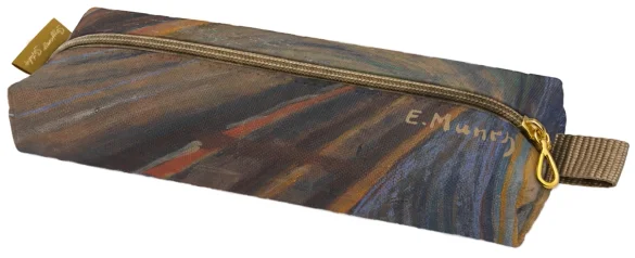 Piórnik szkolny prostokątny Krzyk Edvard Munch
