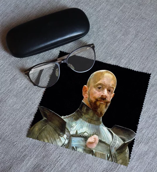 Ściereczka do okularów Autoportret w zbroi Jacek Malczewski