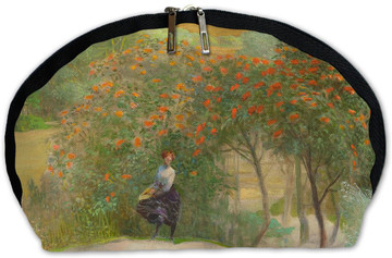 Kosmetyczka Pejzaż z jarzębiną, część prawa tryptyku _Idź nad strumienie_ Jacek Malczewski