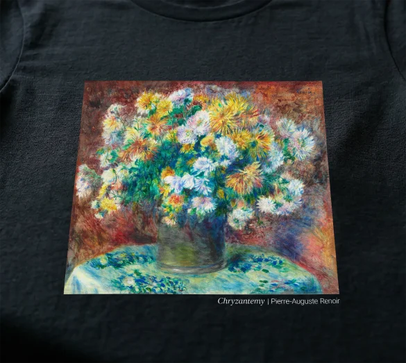 Bluzka damska Chryzantemy Pierre-Auguste Renoir