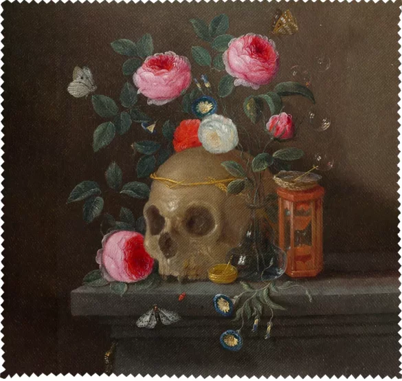 Ściereczka do okularów Vanitas martwa natura Jan van Kessel (starszy) 
